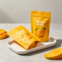 Custom Printed Plastic Matte Finish Moisture Proof Stand Pouch Clear Window for Mixed Nuts Snack Food Packaging OEM ODM Supplier