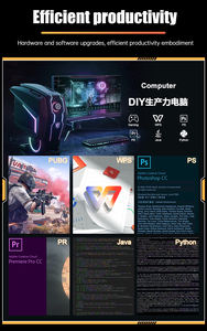 مجموعة TOPC Intel Core Onboard CPU 20 Cores 28 خيوط dddr4 OC4000 ، اللوحة الأم لتصميم اللعبة SATA جديدة - Product Image 5