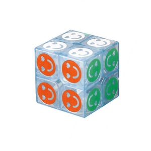 Cubo Magico 2x2x2 con Design LOVE, Puzzle Trasparente in Plastica Liscia - Product Image 6