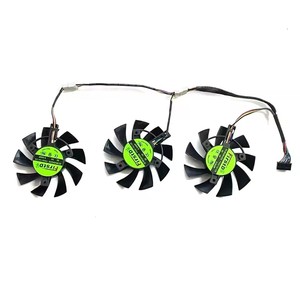 RX5700XT RX5700 GTX1660 FD8015U12D 75มม. สำหรับ Asus GTX 1660Ti 1660Super <span class=keywords><strong>RX</strong></span> <span class=keywords><strong>5700</strong></span> <span class=keywords><strong>XT</strong></span> TUF X3 <span class=keywords><strong>OC</strong></span> - Product Image 3