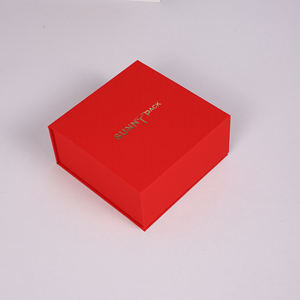 Boîte à bijoux en papier rouge à deux niveaux SUNNY PACK, dernier design, logo personnalisé, boîte de rangement pour bracelets, emballage pour bijoux - Product Image 5