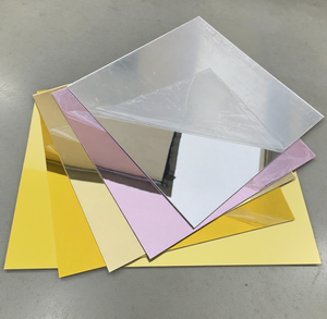 Lastra <span class=keywords><strong>Specchio</strong></span> Acrilico Autoadesiva <span class=keywords><strong>Infrangibile</strong></span> PMMA Oro Argento Oro Rosa 1mm 2mm 3mm Prezzo di Fabbrica per Decorazione Murale - Product Image 4