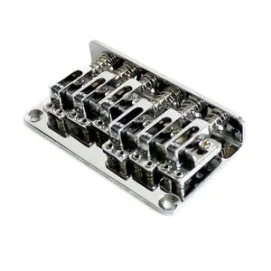 Best Supplier Custom replacement Chrome Plated 12 Strings Guitar Bridge for for ST and TL guitar OEM ODM Supplier