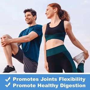 Cápsulas Blandas de Péptidos de Colágeno de Buena Calidad, Promueven la Flexibilidad de las Articulaciones y una Digestión Saludable con Suplemento Dietético de Sodio - Product Image 3