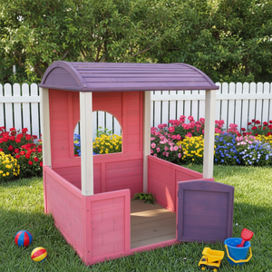 SDPH011 Vente en gros <span class=keywords><strong>de</strong></span> <span class=keywords><strong>jeux</strong></span> d'extérieur pour enfants, maison <span class=keywords><strong>de</strong></span> jeu en <span class=keywords><strong>bois</strong></span> pour enfants avec du <span class=keywords><strong>bois</strong></span> pour une utilisation dans le jardin ou la cour - Product Image 2