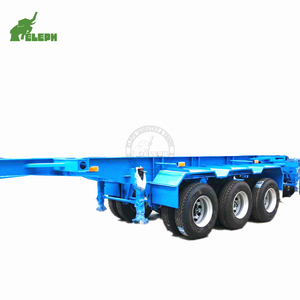 <span class=keywords><strong>48ft</strong></span> <span class=keywords><strong>container</strong></span> nối dài Skeleton Chassis Trailer - Product Image 1