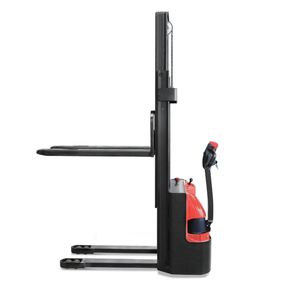 רדיוס הסיבוב הקטן ביותר 1.5 טון stacker מלגזה סוללה מופעל לוח חשמלי עם מטען לוח - Product Image 3