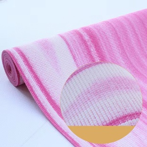 Bán Buôn Nhiều Màu Sắc Hỗn Hợp Non-Slip Đen Trượt Yoga Mat Chống Yoga <span class=keywords><strong>Matt</strong></span> Chất Lượng Cao - Product Image 4