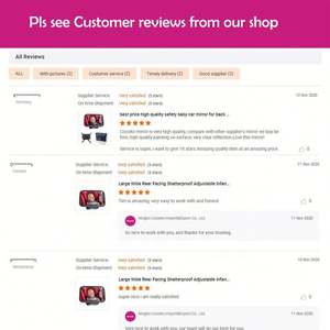 Asiento de coche Visión nocturna Cámara universal Tonos ajustables Retrovisor para reposacabezas fijo Espejo de seguridad para bebés - Product Image 6