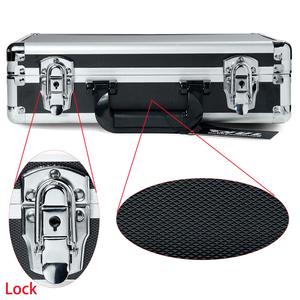 Étui de protection rigide en <span class=keywords><strong>aluminium</strong></span> <span class=keywords><strong>vide</strong></span>, <span class=keywords><strong>mallette</strong></span> de rangement portable pour instruments - Product Image 3