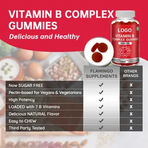 Gomma gommosa multivitaminica di vitamina B12 gommose del complesso di vitamina B