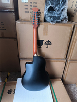 12 cordes dos rond haute qualité Machine tête Guitarra De 12 Cuerdas guitare acoustique