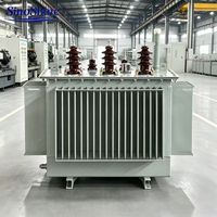 Transformateur triphasé immergé dans l'huile de 315, 400, 500 KVA, 33KV, 35KV pour l'alimentation électrique industrielle, normes ANSI CE IEC, prix usine