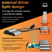 Lampu depan Led mobil Canbus L25 120W HB4 H7 H11 9005 6000K Luces Focos 12V 24V lampu depan Led bohlam lampu depan