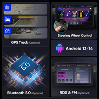 Autoradio 9 pouces 4G LTE sans fil CarPlay Android Auto pour JEEP Wrangler JL 2018-2021 GPS BT DSP RDS FM
