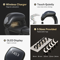 2025 Weslamic Smart Ring Tasbeeh Prière Musulmane Électronique Zikr pour Ramadan Hajj Cadeaux pour Hommes et Femmes