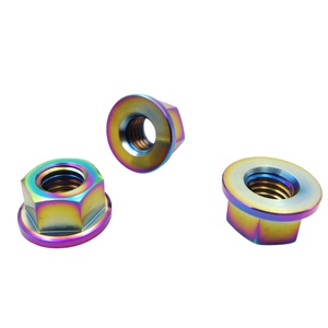 Titan 14mm trục Nut cho xe đạp kẽm mạ kết thúc - Product Image 1