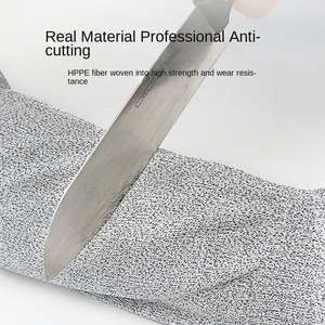 قفازات أمان للحماية والعمل للحديقة بأكمام طويلة وبتصميم خارجي قفازات عمل بيطرية ومقاومة للقطع - Product Image 4