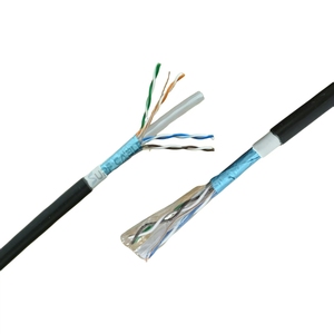 สายเคเบิล <span class=keywords><strong>Cat6</strong></span> แบบ UTP สำหรับใช้งานกลางแจ้ง หุ้มด้วยวัสดุ PCV+PE  ปรับความยาวได้ ได้รับการรับรองมาตรฐาน CE ป้องกันด้วยอลูมิเนียมฟอยล์ สำหรับการส่งข้อมูลความเร็วสูง ใช้สาย CCA - Product Image 3