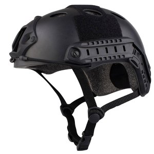 Casque tactique de sécurité à haute résistance, en plastique PJ, réglable, avec trous elliptiques, pour le cosplay et les jeux CS, en ABS - Product Image 3