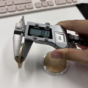 Tùy Chỉnh 2.2Mm Độ Dày Threaded Edged 40Mm Khắc Brass Khoảng Trống Tiền Xu Cho Hàng Thủ Công Du Lịch Kỷ Niệm Bộ Sưu Tập Nguồn Cung Cấp - Product Image 6