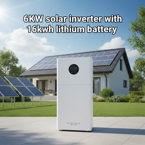 แบตเตอรี่ LiFePO4 แบบออลอินวันปรับแต่งได้ 10.24 กิโลวัตต์ชั่วโมง 48V/51.2V 6kW/10kW ระบบไฮบริดพลังงานแสงอาทิตย์แบบเชื่อมต่อกริด พร้อมการสื่อสารผ่าน CAN สำหรับบ้าน 200Ah - Product Image 2