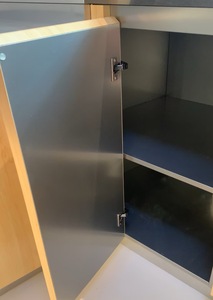 Lámina de Acero Inoxidable con Acabado <span class=keywords><strong>Madera</strong></span> Antihuellas para Cocina - Product Image 4