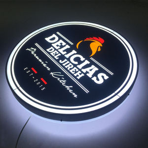 Publicidade caixas luz personalizado acrílico retangular luz caixa sinal negócio logotipo personalizado acrílico magro lightbox sinal - Product Image 5