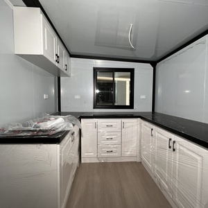 Meilleure vente en Chine fournisseur de luxe prêt à vivre Maison conteneur avec cuisine 1 2 3 chambres et <span class=keywords><strong>douche</strong></span> - Product Image 5