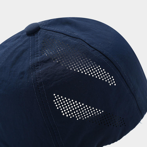 Gorra de Béisbol Personalizada con Logotipo, Impermeable, Transpirable, de Nailon, 6 Paneles, Unisex, Color Sólido Japonés, Bordado Deportivo para Exteriores, Metal - Product Image 3