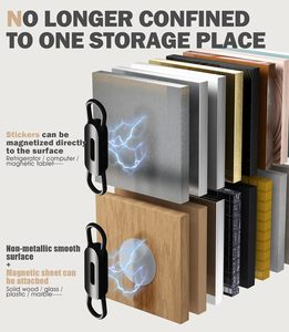 Portalápices Magnético <span class=keywords><strong>de</strong></span> Silicona, Soporte para Bolígrafos <span class=keywords><strong>de</strong></span> Silicona para Escritorio, Refrigerador, Pizarras Blancas, Accesorios <span class=keywords><strong>de</strong></span> Oficina y <span class=keywords><strong>Organizador</strong></span> <span class=keywords><strong>de</strong></span> Marcadores - Product Image 4