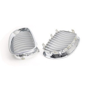 Rejilla delantera para parachoques BMW E60, cromada, de plástico ABS, para la serie 5 de 2003 a 2009, pieza de actualización, número de pieza 51712155446 - Product Image 4