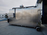 Nouvelle machine industrielle de fumage et de séchage de 150 kg pour poulet, poisson, saucisses, saumon - Four de fumage à froid - Prix