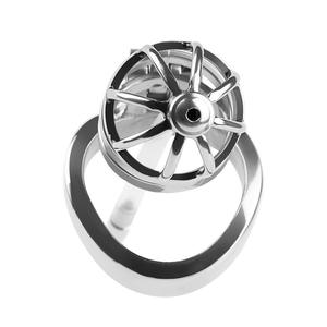 Edelstahl Anti-Separtion Keuschheit schloss mit Harnröhre geräuschen Katheter stimulieren Hahn käfig <span class=keywords><strong>Penis</strong></span> Ring Sm Sexspielzeug für Mann Homosexuell - Product Image 3