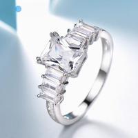 Bijoux fins, bague de mariage en argent sterling 925, anneaux Nano Emerald Gemsrtome pour femmes, cadeau de bijoux, bijoux fins