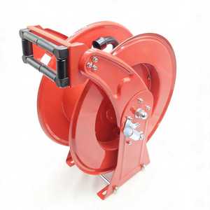 Carrete de manguera retráctil de alta presión de acero para lavado de coches, montado lateralmente, <span class=keywords><strong>con</strong></span> garantía de 1 año, longitud de 10M/15M, entrada de 3/4"/1" - Product Image 2