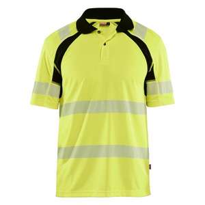 BLAKLADER-Polo 359510133399XXXL haute visibilité protégé contre les UV jaune haute visibilité/noir-EAN 7330509926765 HI-VIS WORKWEAR - Product Image 1