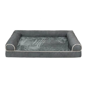 Grand oreiller de luxe personnalisé pour lit de chien en mousse à mémoire de forme Oreiller orthopédique intérieur imperméable pour chien Canapé confortable pour animaux de compagnie - Product Image 4