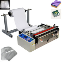 Machine à découper en PVC pour feuilles d'aluminium de 500 mm |   Coupe-rouleau de précision pour papier en bobine géante, destiné aux petites productions