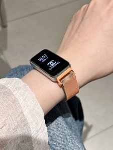 Bracelet magnétique milanais en métal pour <span class=keywords><strong>Huawei</strong></span> <span class=keywords><strong>Fit2</strong></span> Fit3 pour <span class=keywords><strong>huawei</strong></span> Band 8/9/10 pour xiaomi Band 8/9 (WB1138T) - Product Image 2