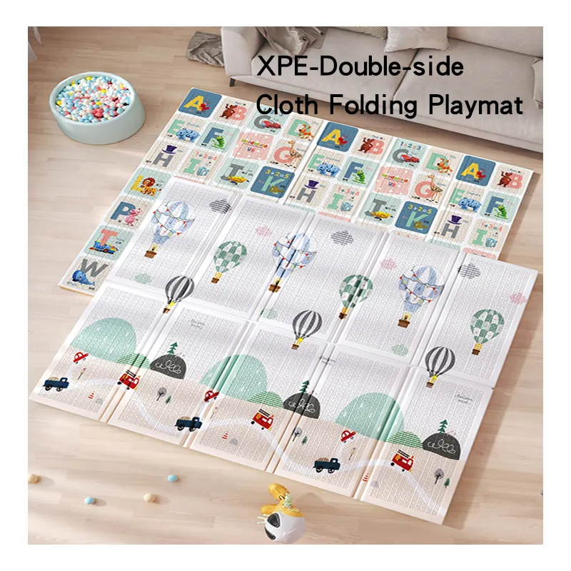 Alphabet enfants xpe babi xpe mousse pliante tapis de jeu tapis en mousse tapis de jeu bébé rampant tapis de jeu pour