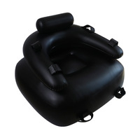 Chaise sexuelle insérable, design gonflable, multi-positions, avec boucles, canapé érotique compatible, coussin en PVC souple DS2312 Dongguan