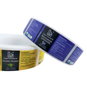 Sản Xuất Tùy Chỉnh In Mỹ Phẩm Logo Sticker Cuộn Chai Bao Bì Nhãn Tùy Chỉnh Dán Tự Dính Vinyl Không Thấm Nước - Product Image 4