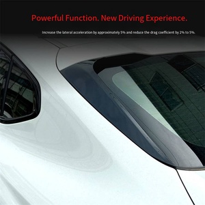 Alerón Lateral Veidt Compatible con <span class=keywords><strong>BMW</strong></span> <span class=keywords><strong>X4</strong></span> G02 2019+, Alerón Trasero Fijo, Adhesivo para Automóvil, Modificación Exterior Transfronteriza - Product Image 3