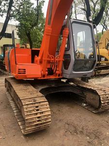 Excavatrice sur chenilles de capacité de godet Hitachi EX120 0.52m3 de marque japonaise d'occasion de 12 tonnes 120 130 135 200 avec des prix compétitifs à Shanghai - Product Image 2
