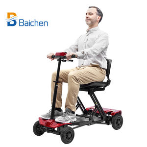 Scooter Elettrico Pieghevole Completamente Automatico ad Alte Prestazioni, Leggero, per Riabilitazione e Terapia, Forniture per Mobilità - Product Image 5