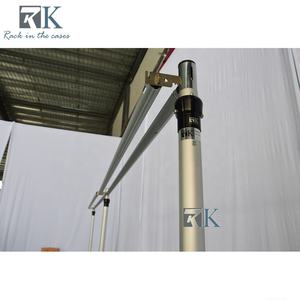 Juego de Tubos Telescópicos para Cortinas de Chifón, Soportes de Tubos de Aluminio Estables - Product Image 5