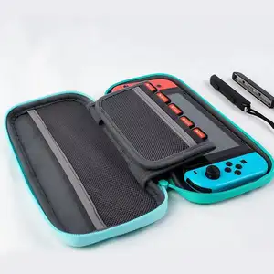 Casing Kulit Keras EVA Pelindung Pabrik OEM Desain Kustom untuk Nintendo Switch Lite Casing Mini Tas Pelindung Perjalanan Portabel