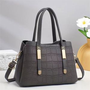 Sac à main pour femme en cuir PU effet crocodile de haute qualité, sac bandoulière fourre-tout, idéal pour un cadeau - Grande Vente - Product Image 4