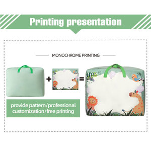 Lovely logo Print Children's Quilt Backpack Quilt storage bag printed logo - Product Image 4